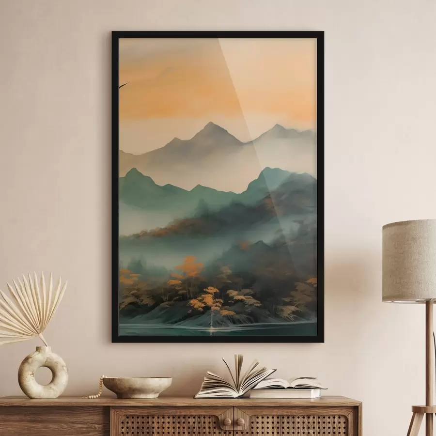 Papier peint photo Hauteurs sereines f43590