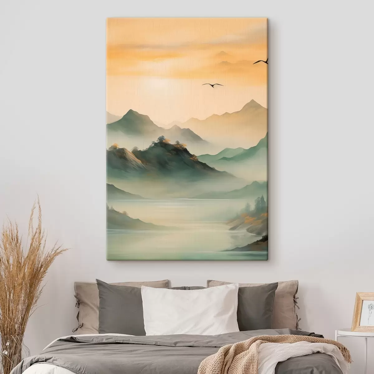  Peintures Les échos de la vallée s43589