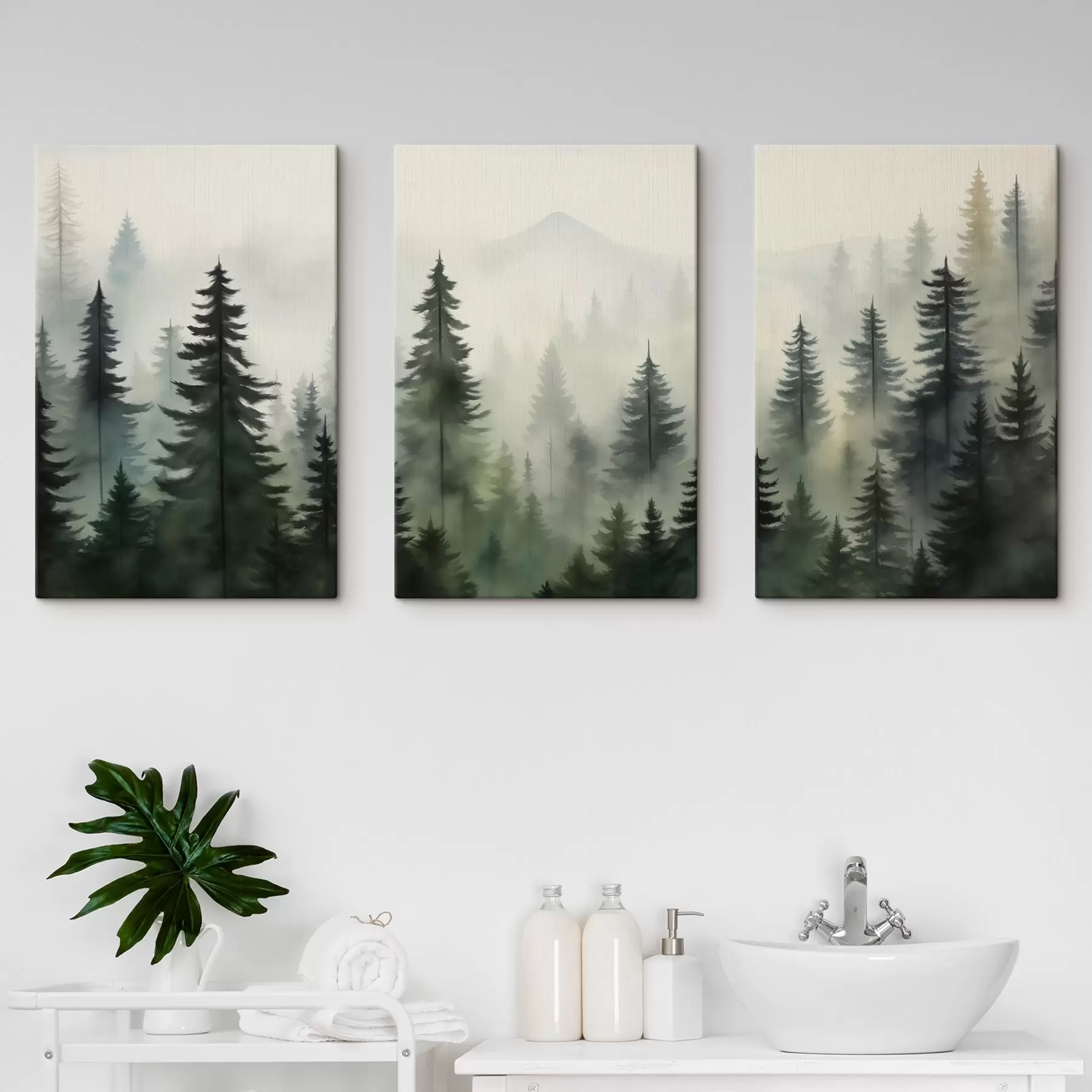  Schilderijen Boslandschap m00431