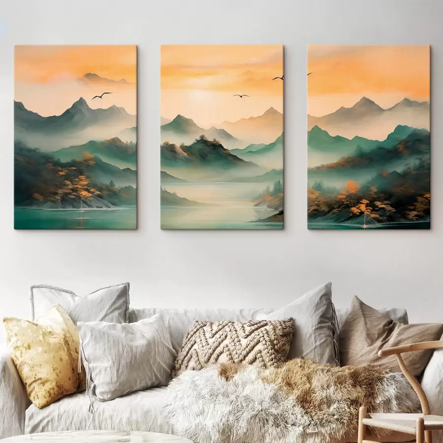  Schilderijen De dageraad tegemoet m00436