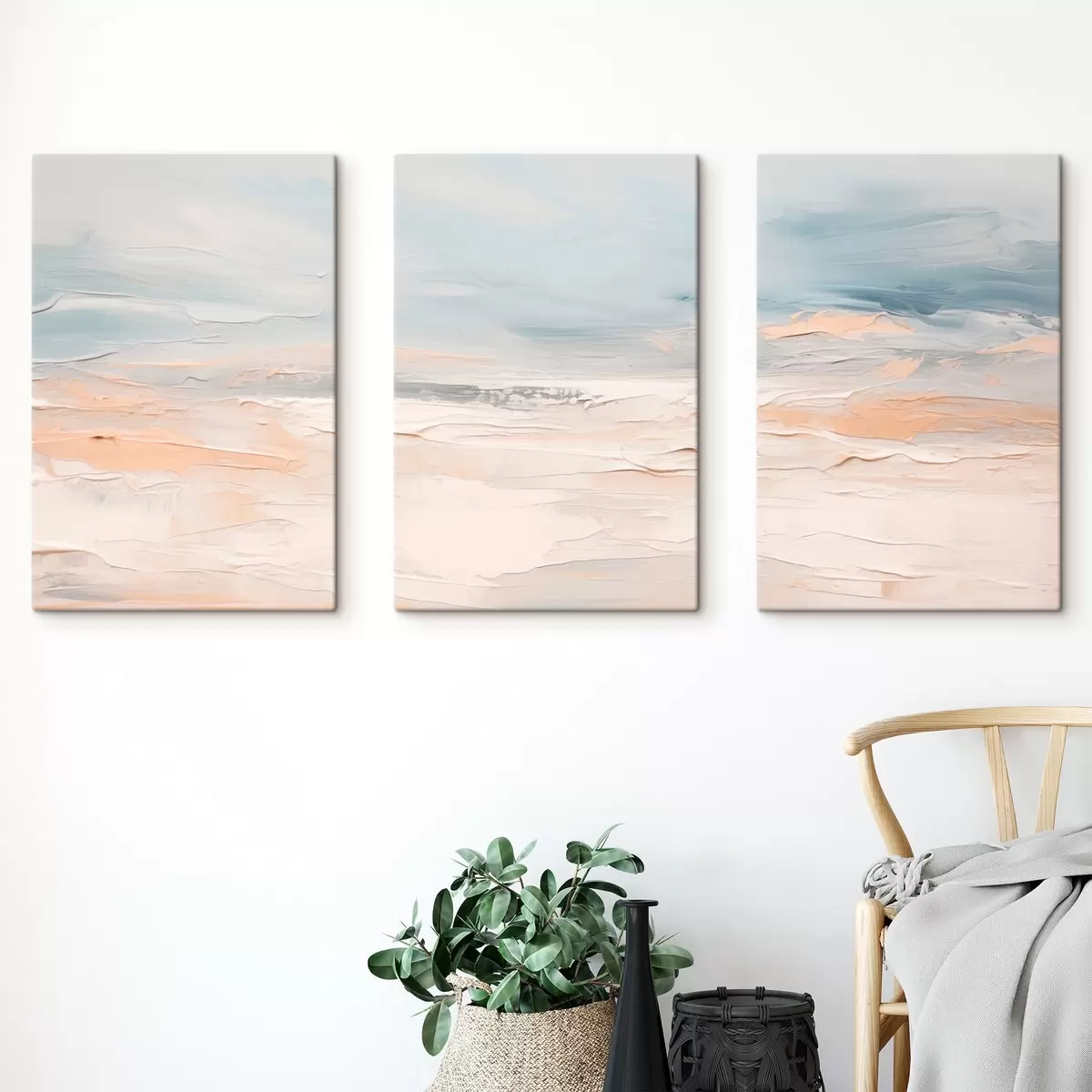  Schilderijen Tederheid van texturen m00438