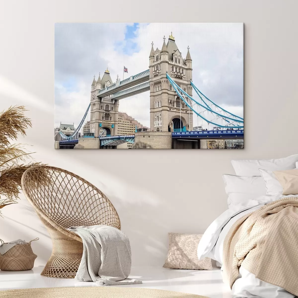  Schilderijen Uitzicht op de brug s43919