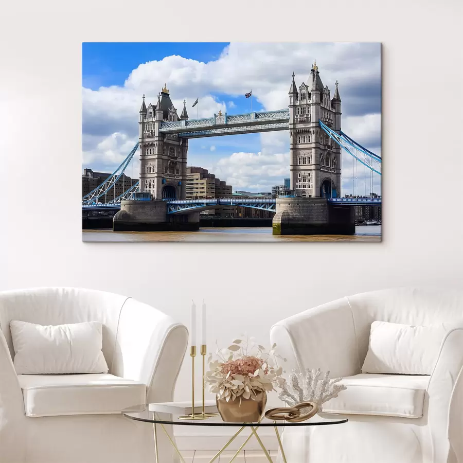  Peintures Pont sous le ciel bleu s43918