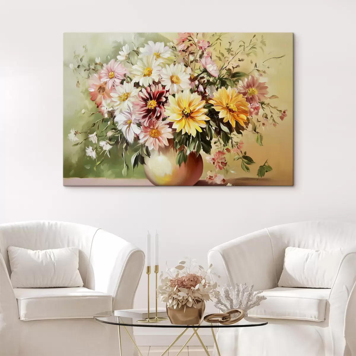  Peintures Bouquet de belles fleurs s43908