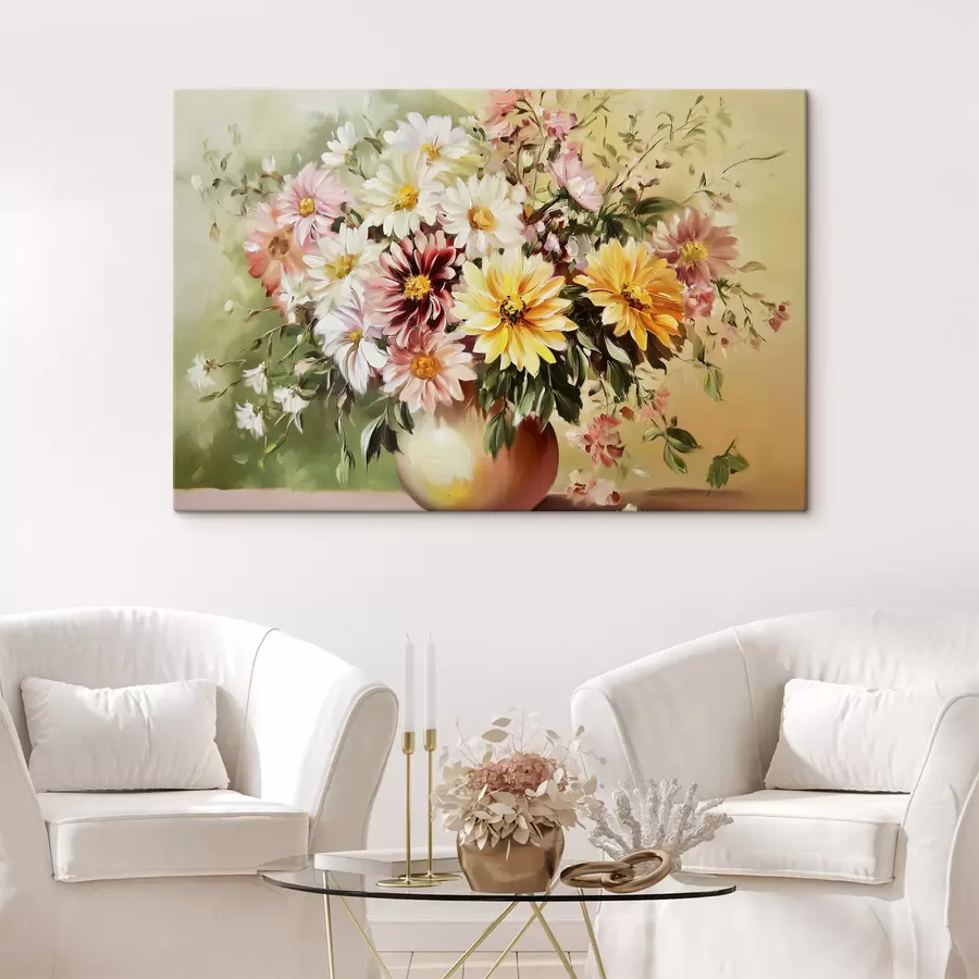  Schilderijen Boeket prachtige bloemen s43908