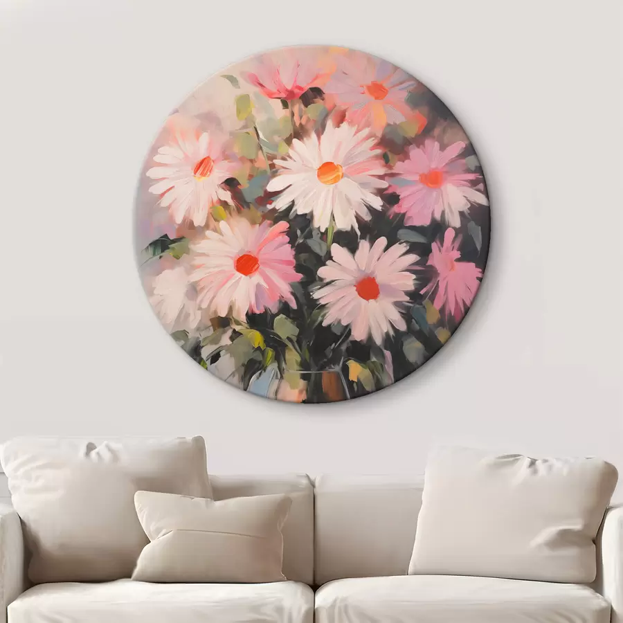  Peintures Un bouquet de fleurs dans un vase r42997