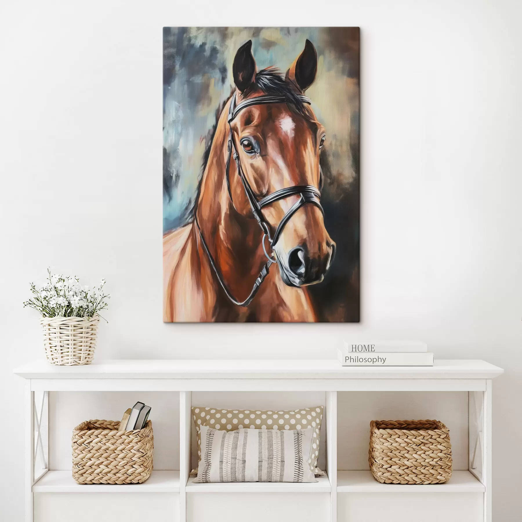  Peintures Portrait d'un cheval s43917