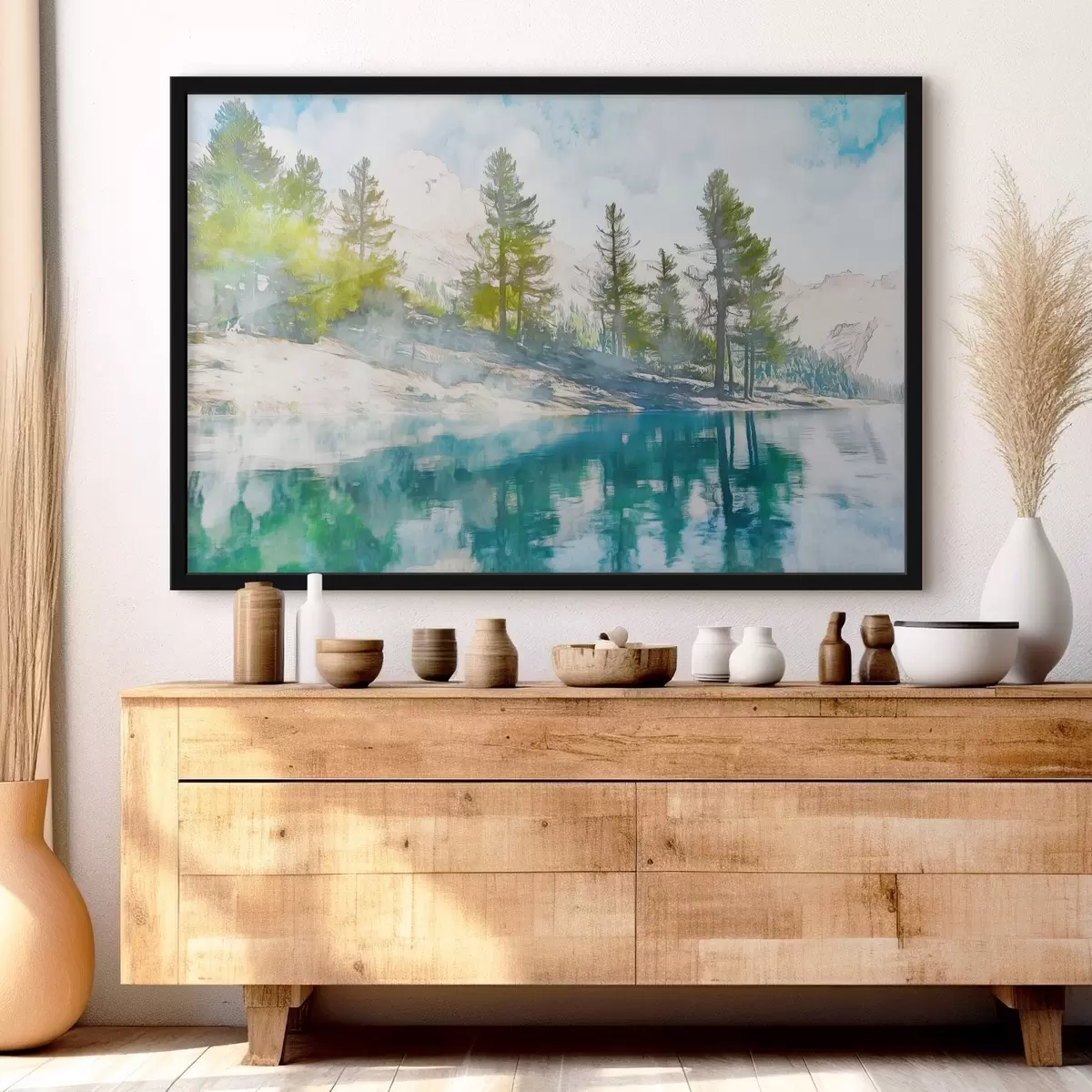 Affiche Rive du lac f43924