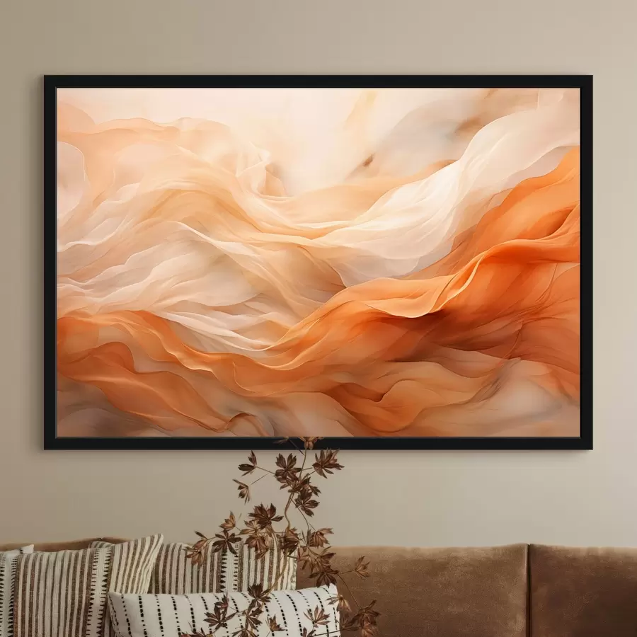 Fotobehang Abstract schilderij in aquarelstijl f43474