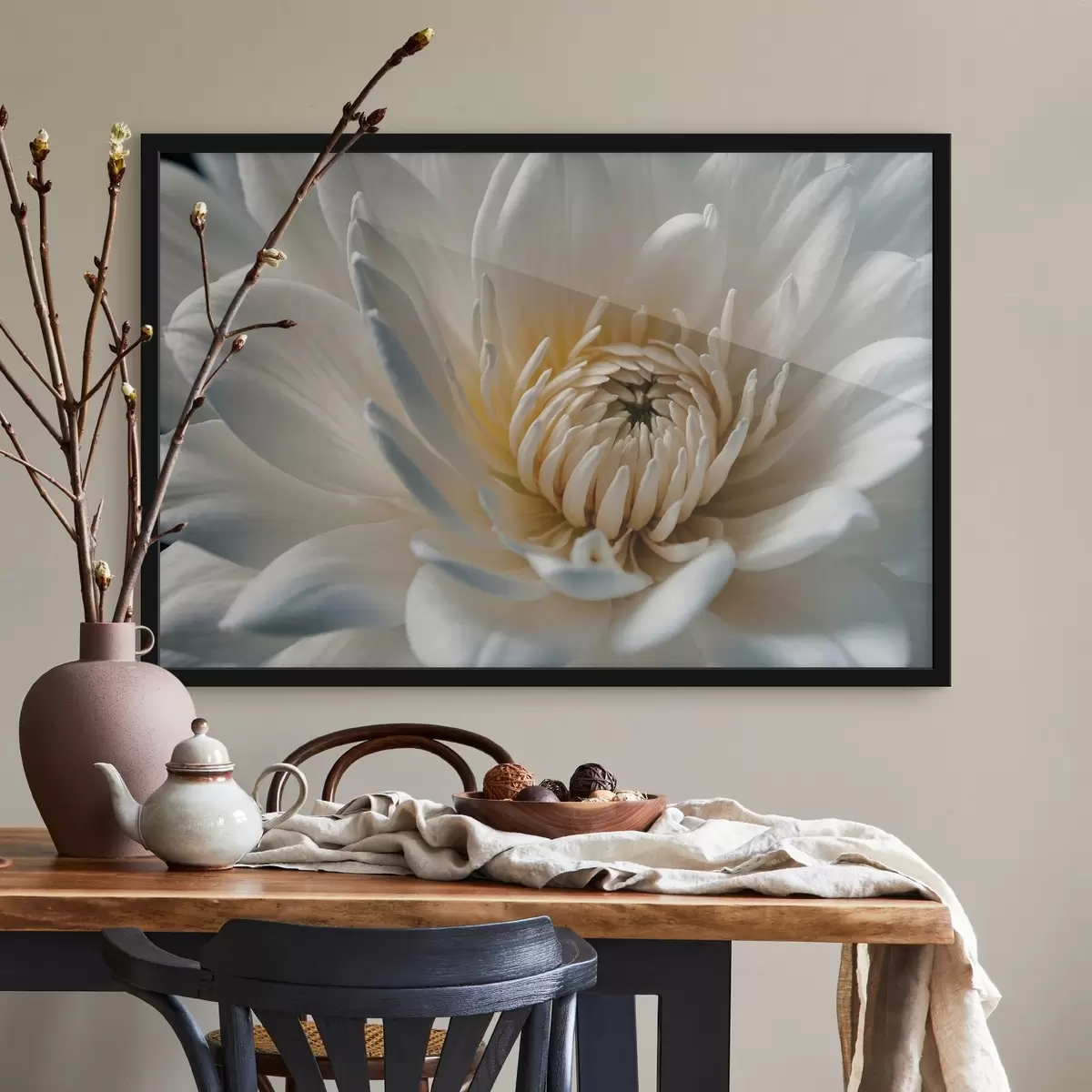 Poster Bloemenkern f43879