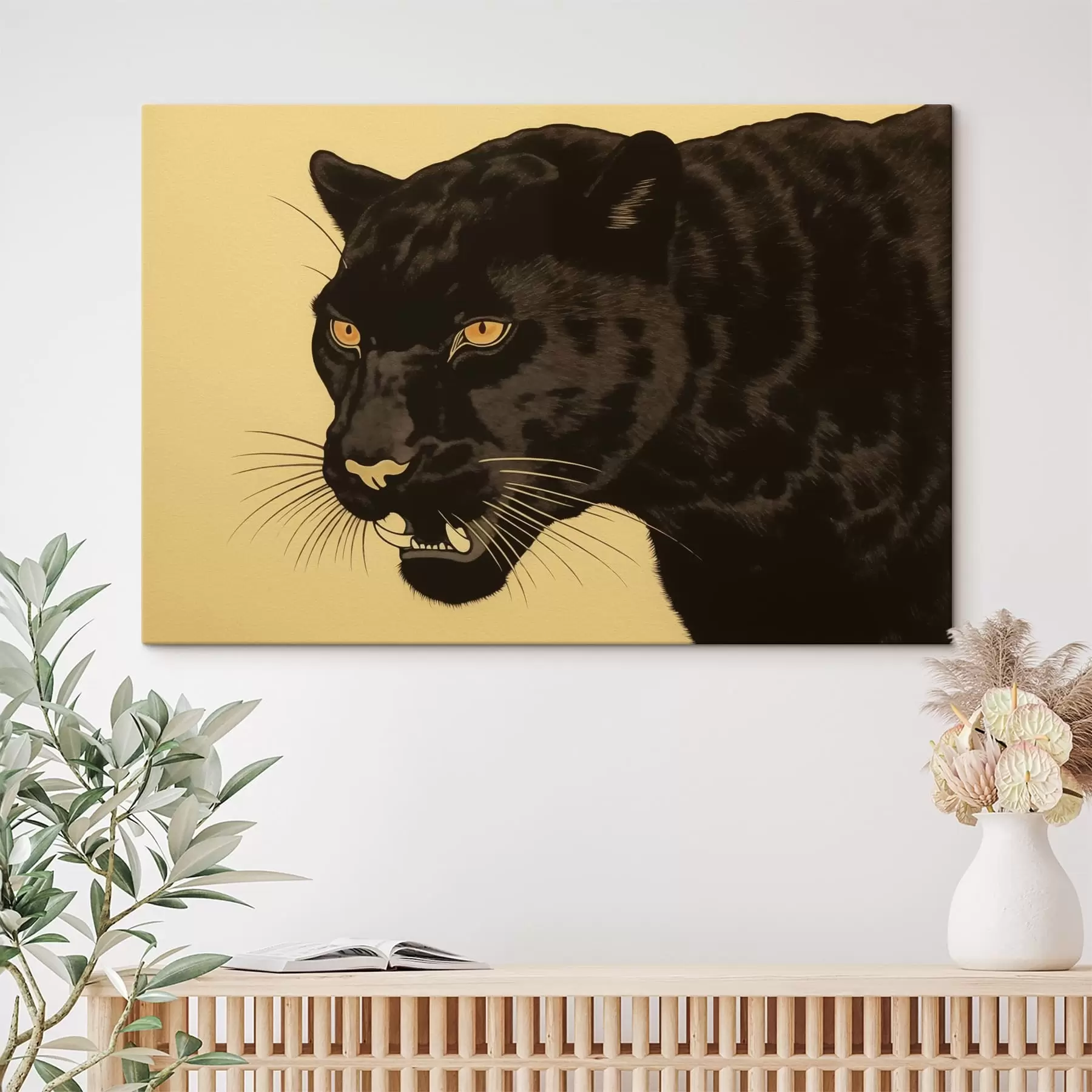 Fotobehang Panter s43483