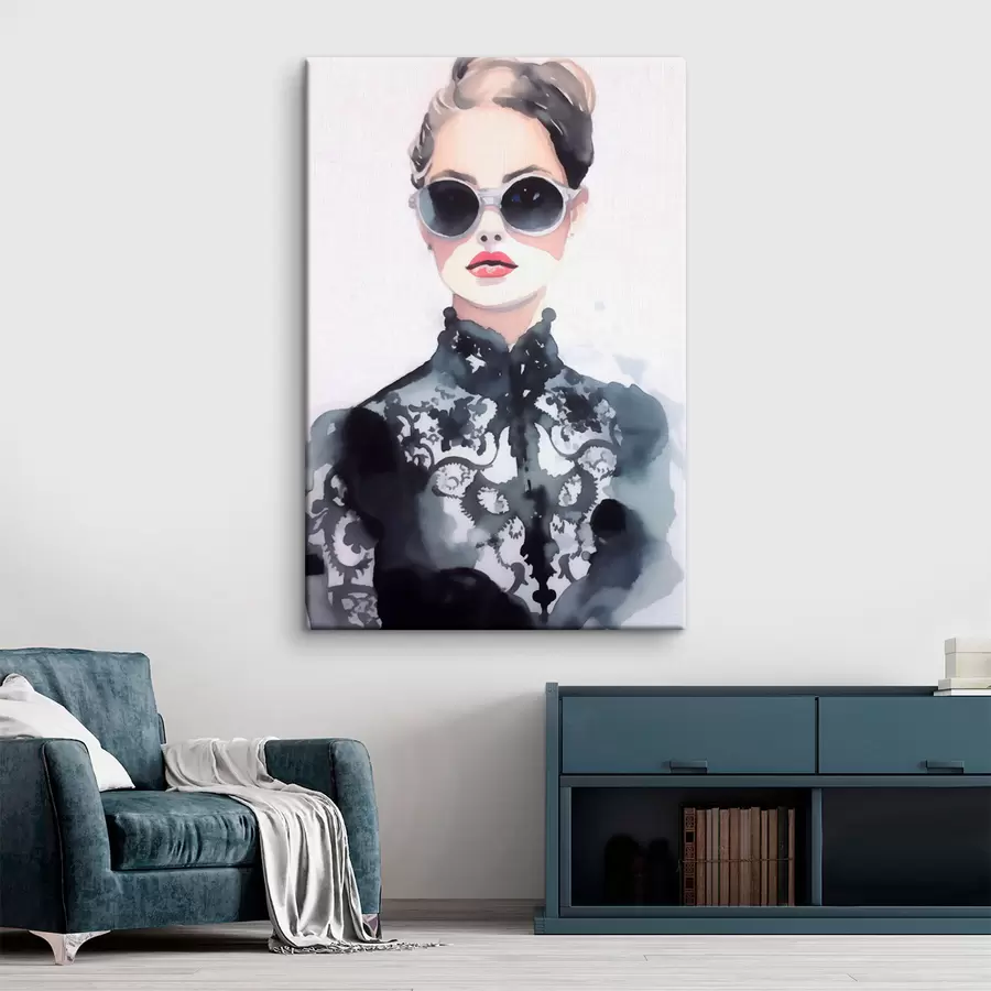  Peintures Fille de la mode s43481