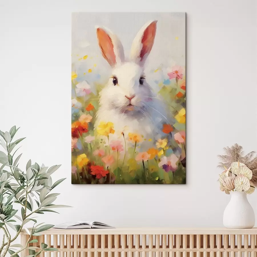  Peintures Lapin blanc s43239