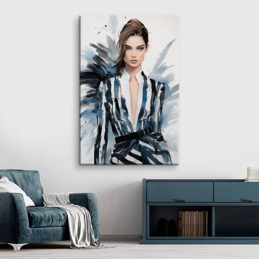  Peintures Défilé de mode pour filles stylées s43491