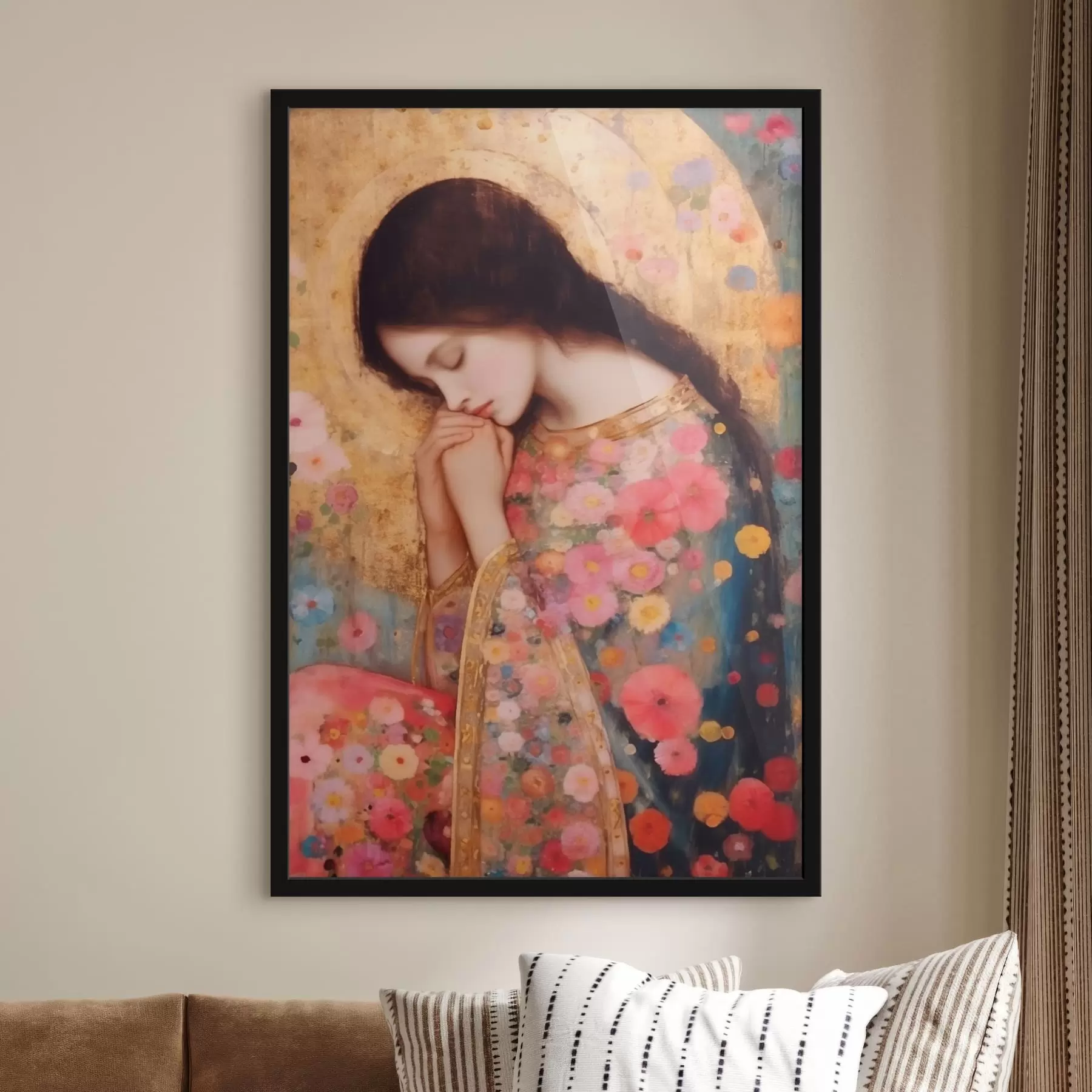 Papier peint photo Fille tendre f43237