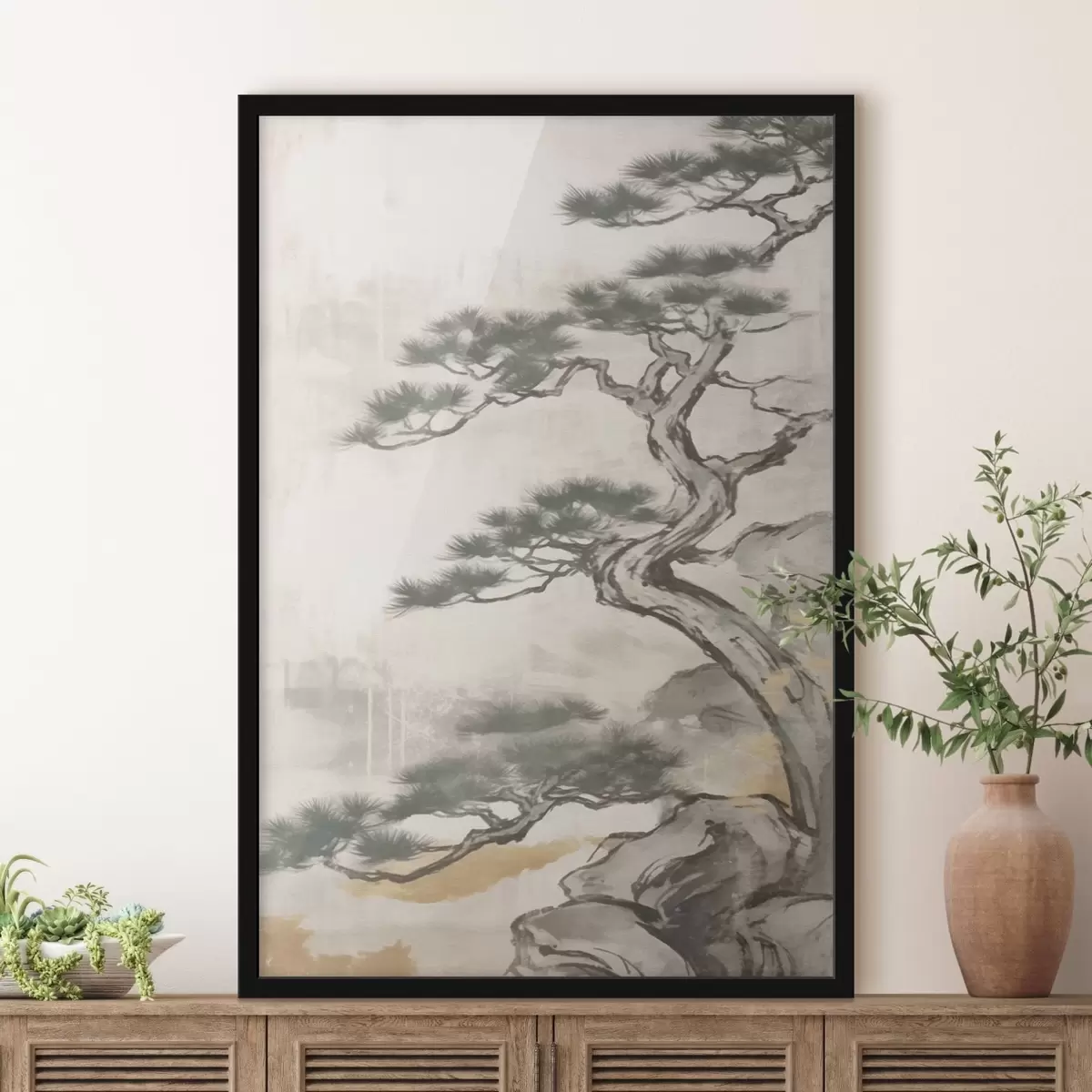 Poster Japanse bonsai f43238