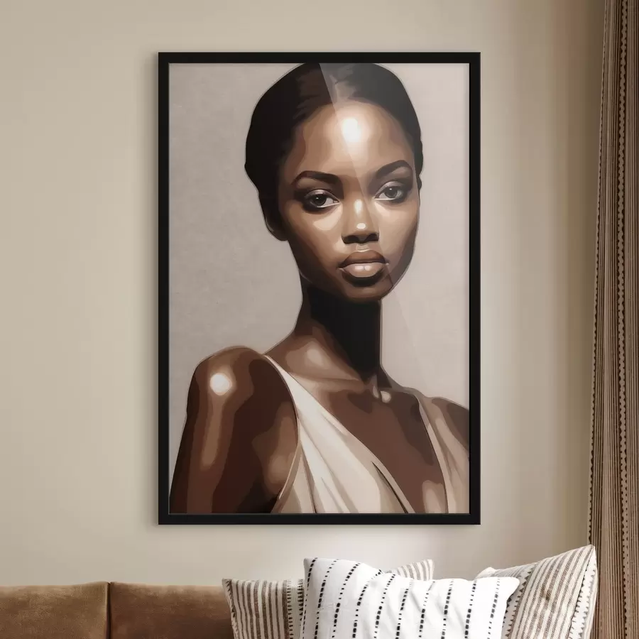 Papier peint photo Fille modèle f43478