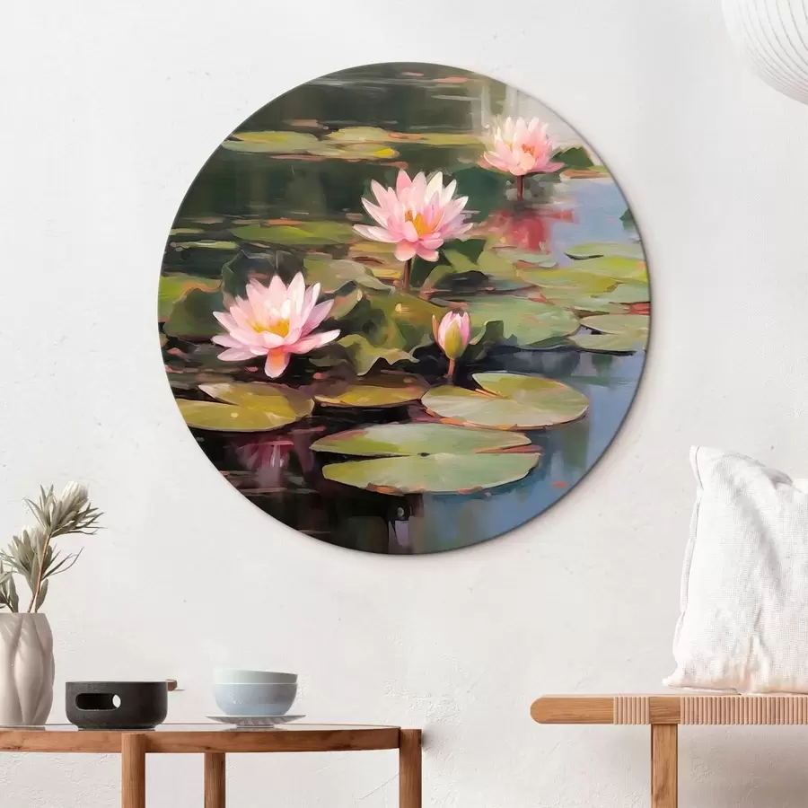  Schilderijen Waterlelies r43220