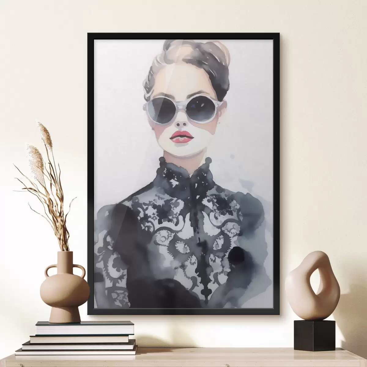 Poster Mode meisje f43481