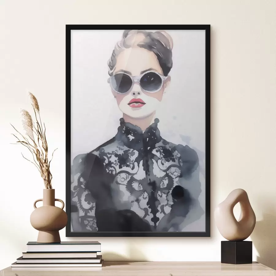 Papier peint photo Fille de la mode f43481