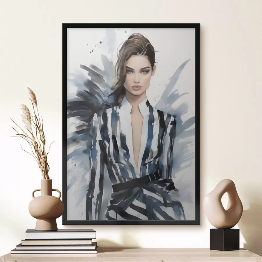 Papier peint photo Défilé de mode pour filles stylées f43491