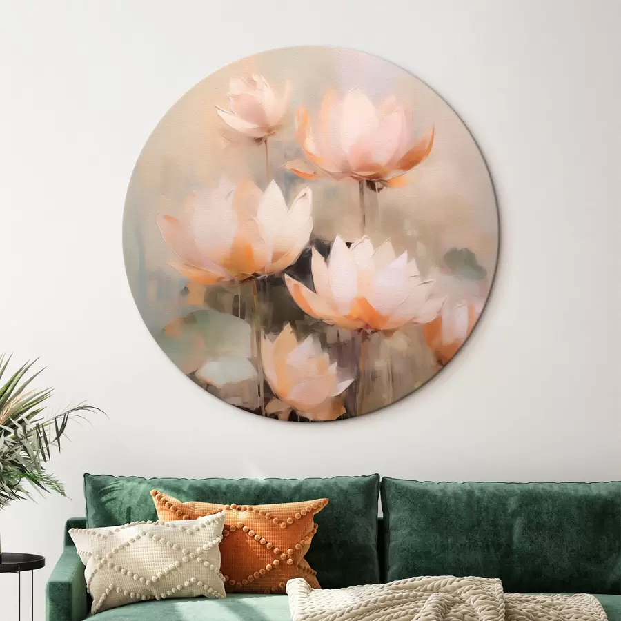  Schilderijen Waterlelies bloemen r43482