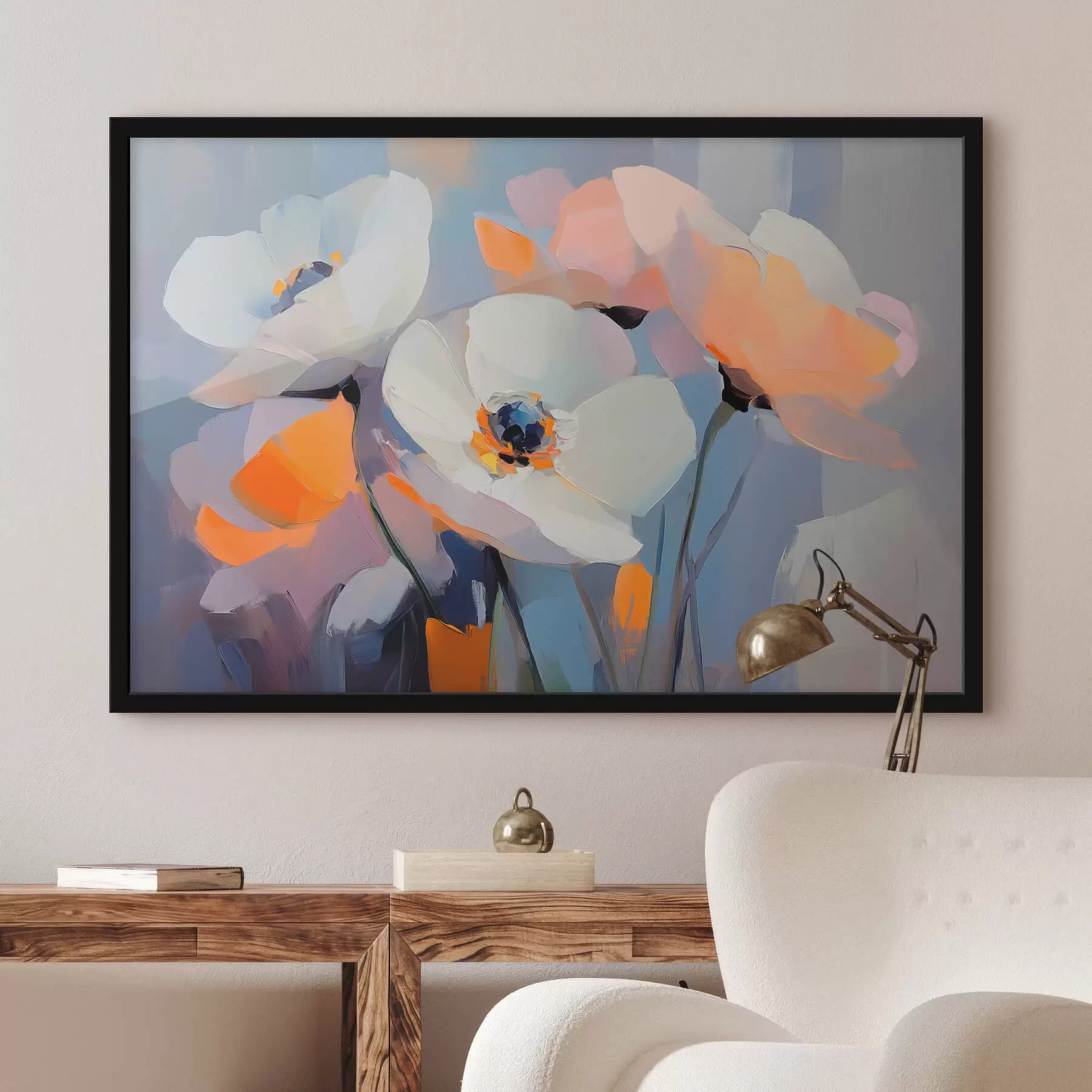 Fotobehang Abstracte bloemen f42999