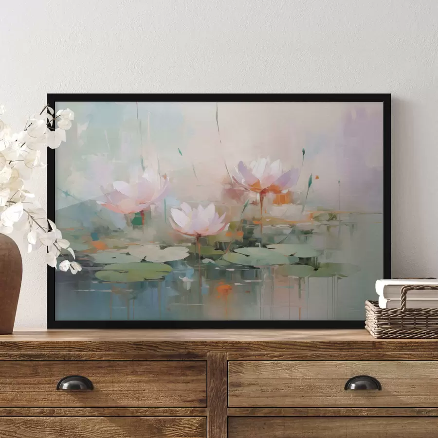 Papier peint photo Nénuphars Nénuphars f43214