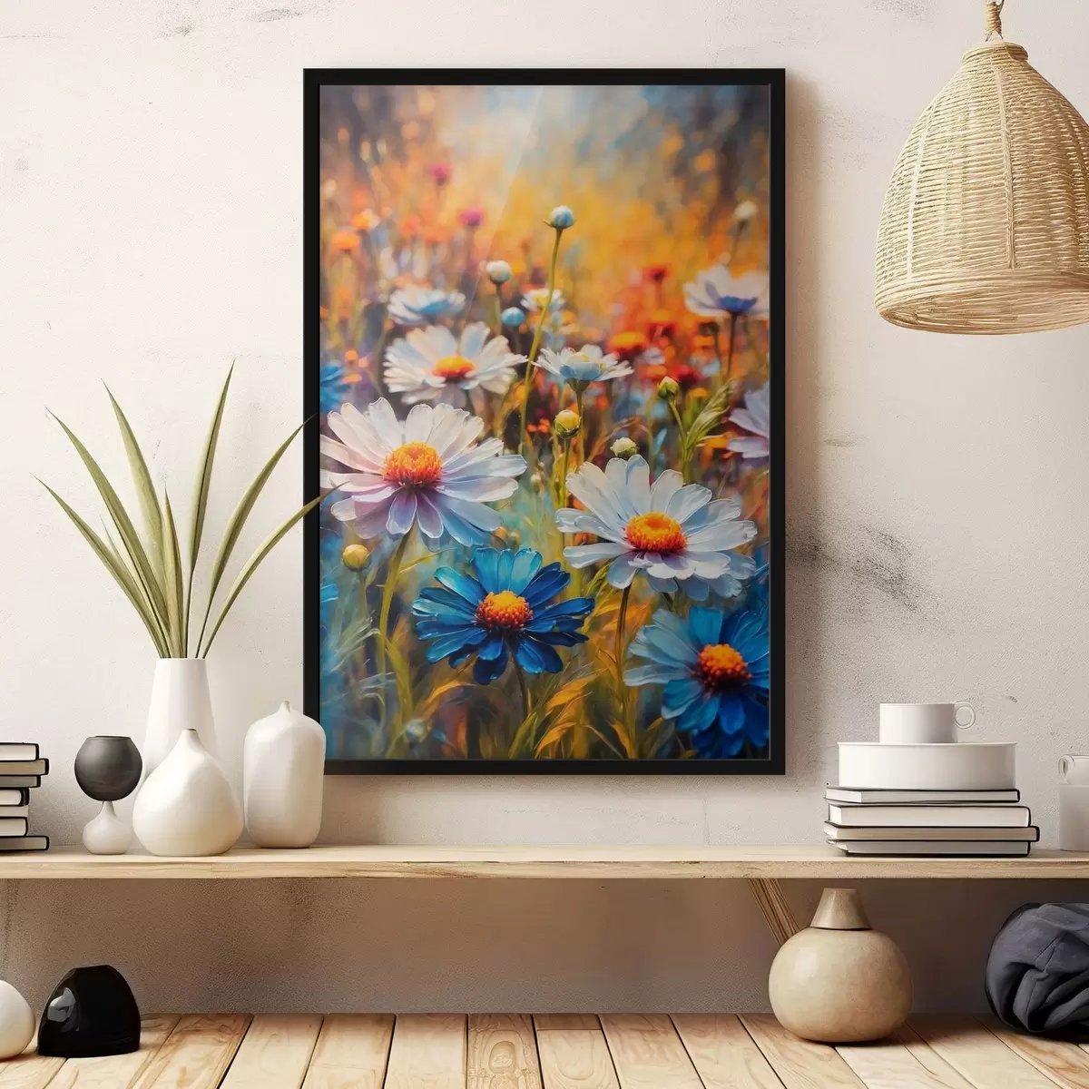 Affiche Champ de marguerites f43869