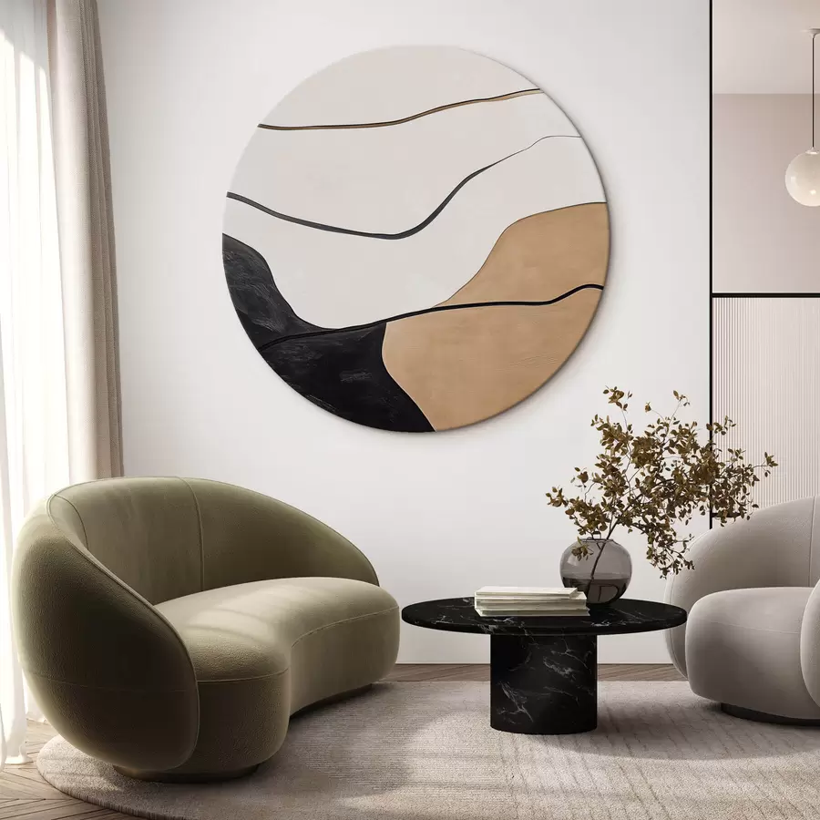  Schilderijen Abstractie met textuurimitatie r42998