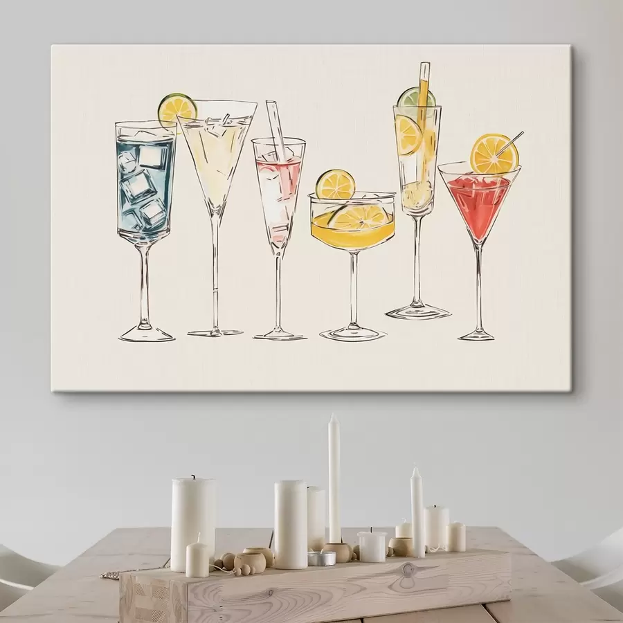  Peintures Cocktails et boissons s43962