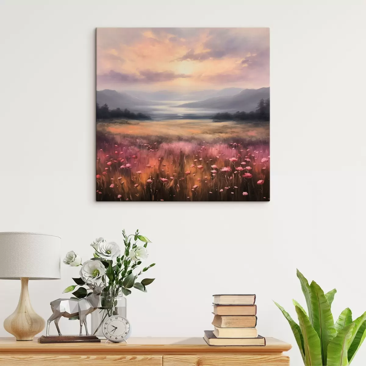  Peintures Champ de fleurs s43950