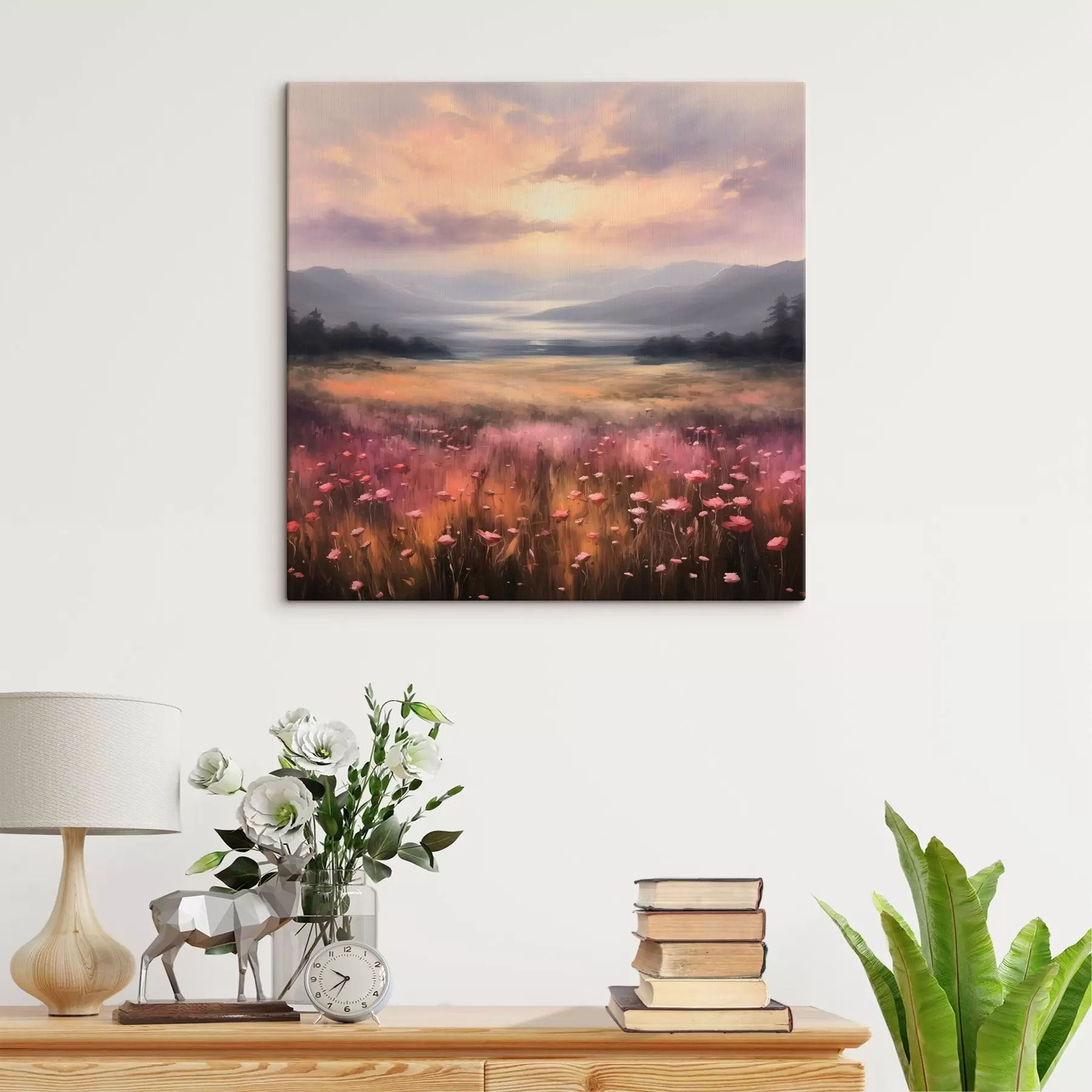  Schilderijen Bloemen veld s43950