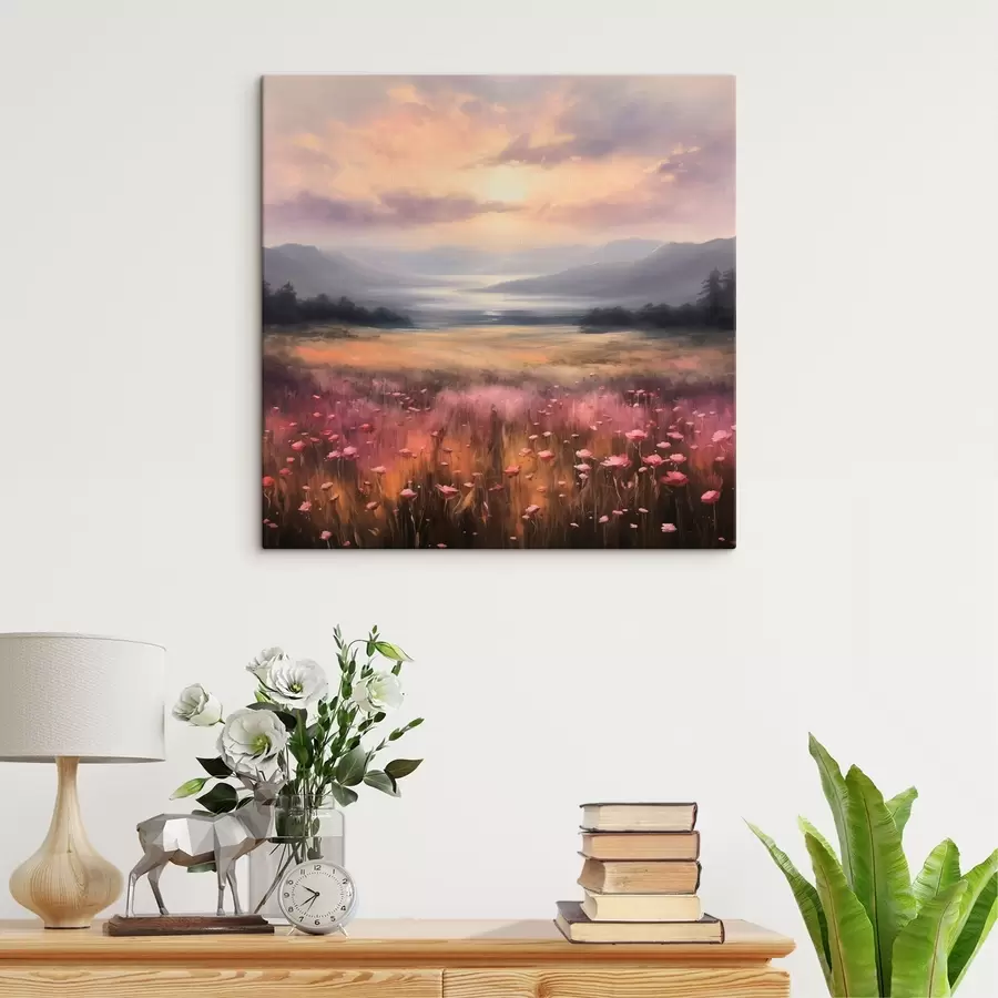  Peintures Champ de fleurs s43950