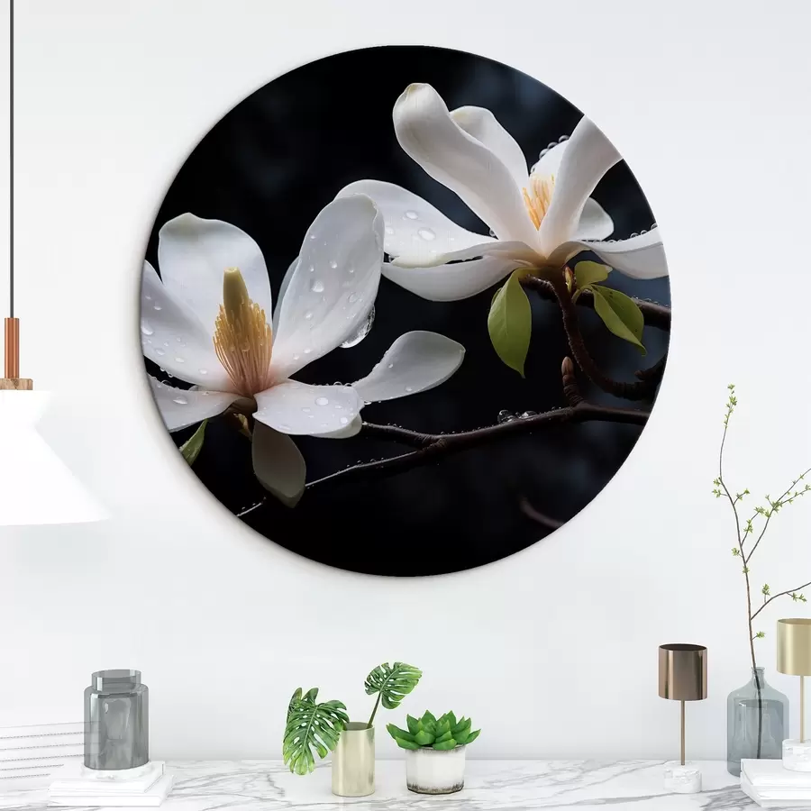  Peintures Fleurs sur les branches r43951