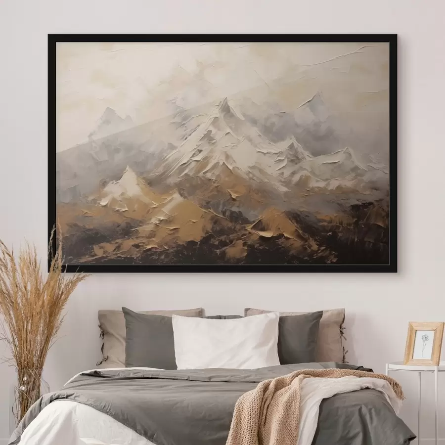 Papier peint photo Palette de montagnes f43975