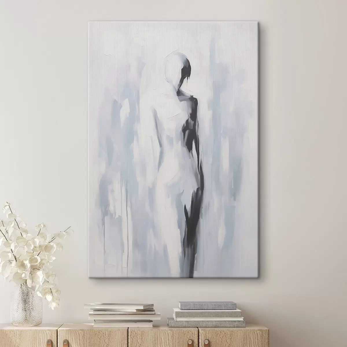  Peintures Silhouette abstraite s44049