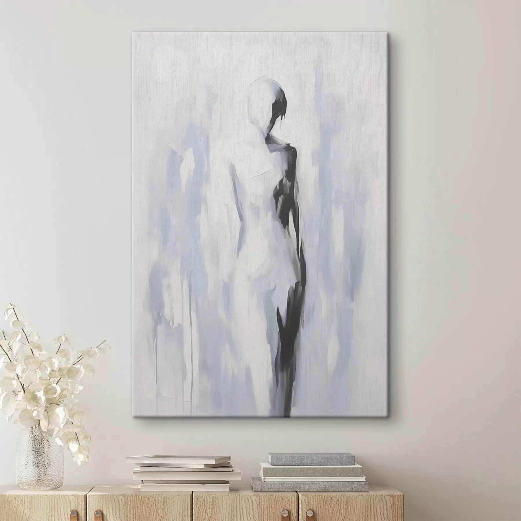  Peintures Silhouette abstraite s44049