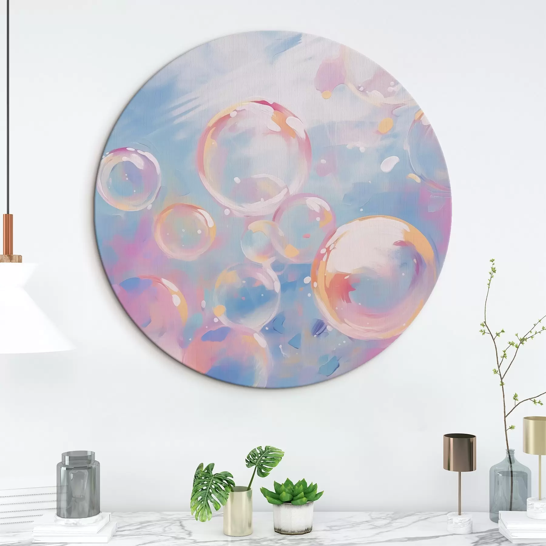  Peintures Bulles de savon r44033