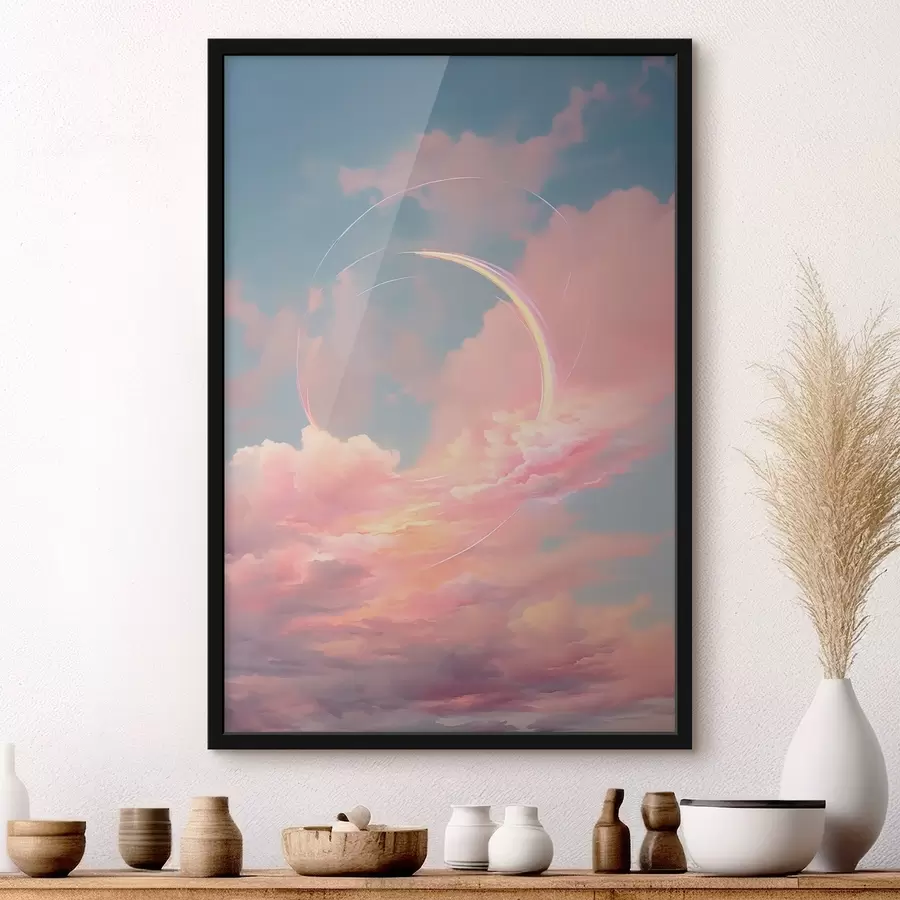 Fotobehang Wolken f44035