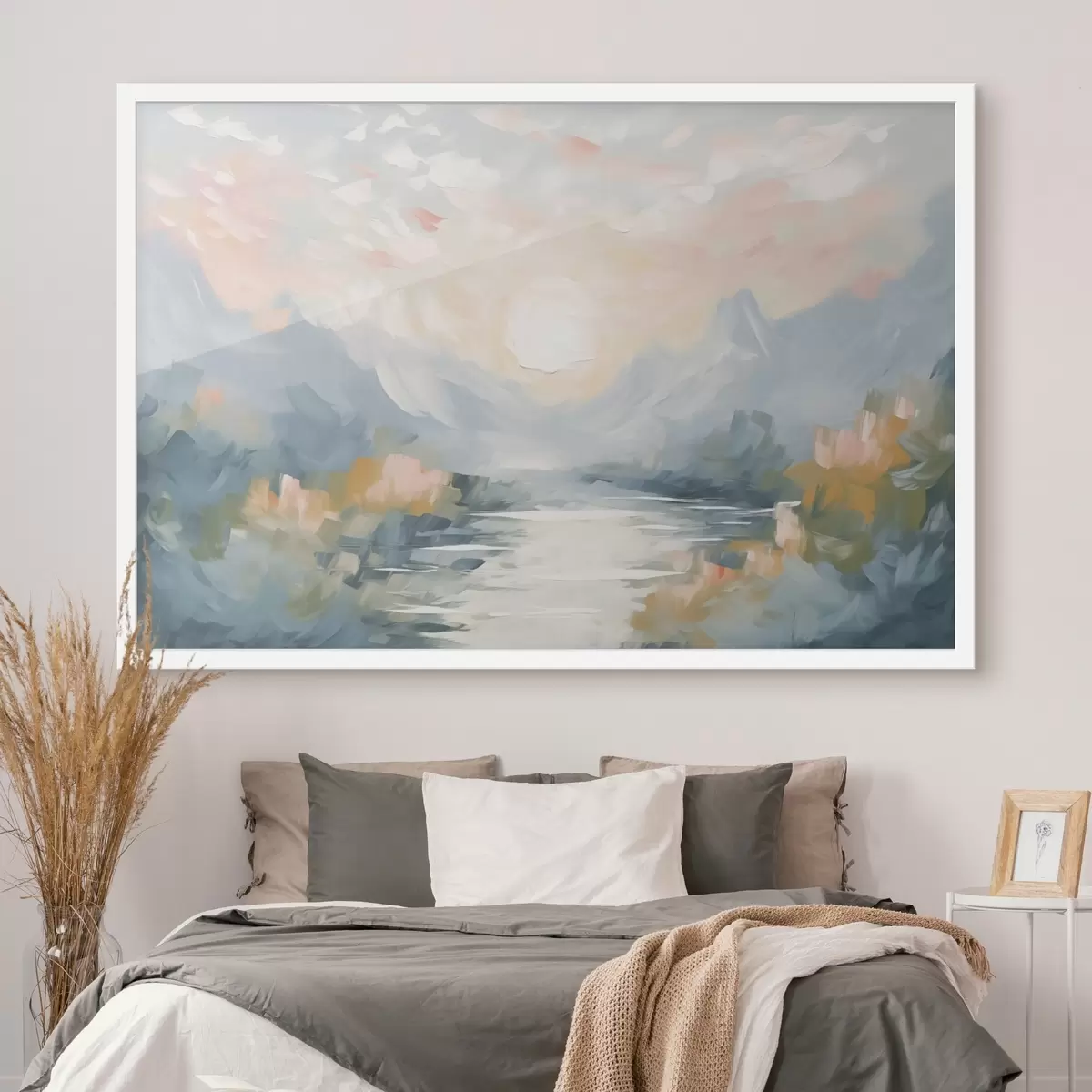 Affiche Abstraction des montagnes f44052