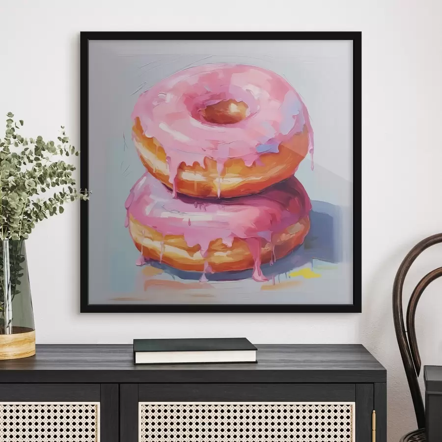 Fotobehang Donuts f44055