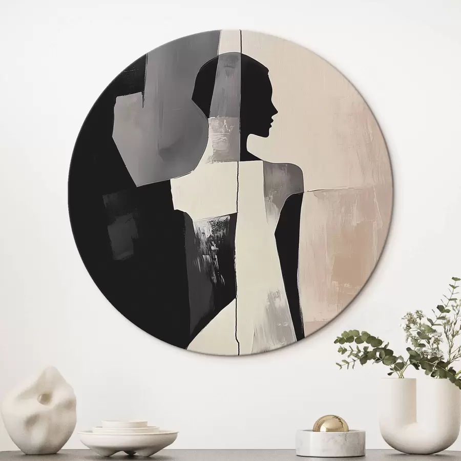  Peintures Silhouette abstraite r43969