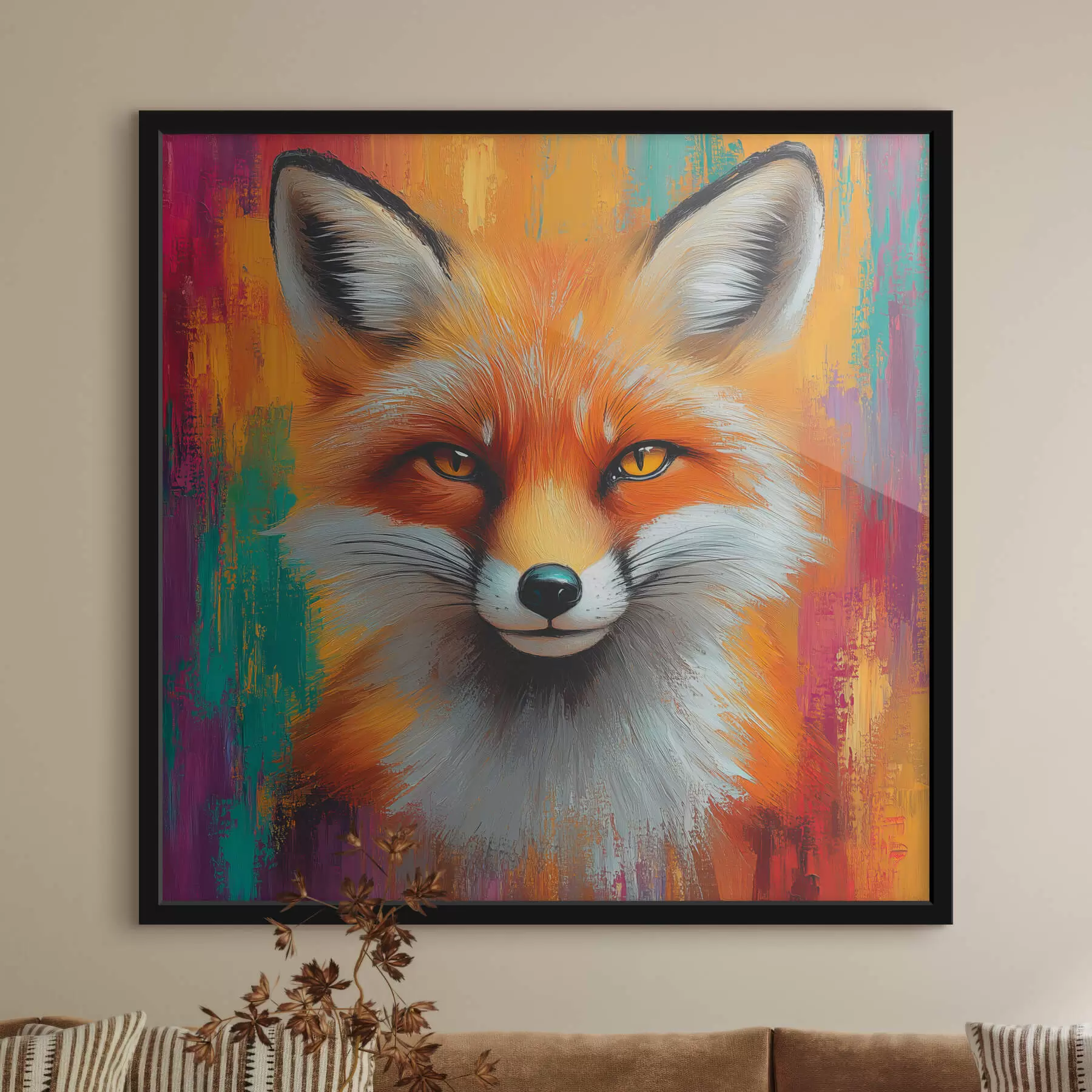 Fotobehang Fox f43965