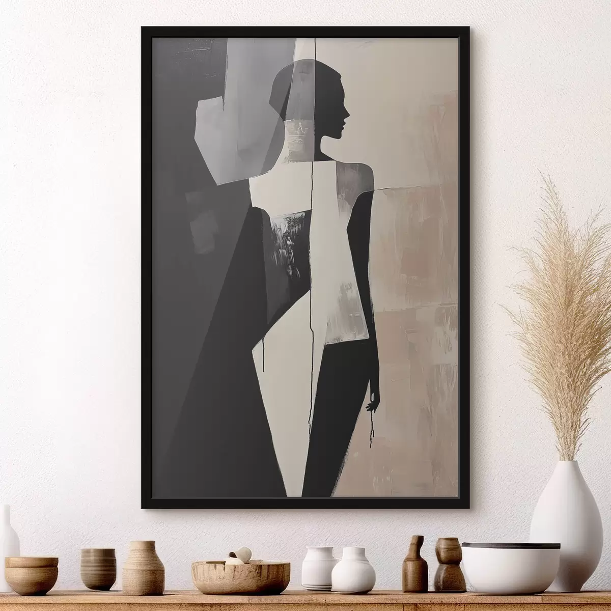 Affiche Silhouette abstraite f43969