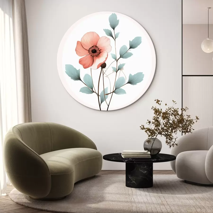  Peintures Délicate fleur de pavot r43993