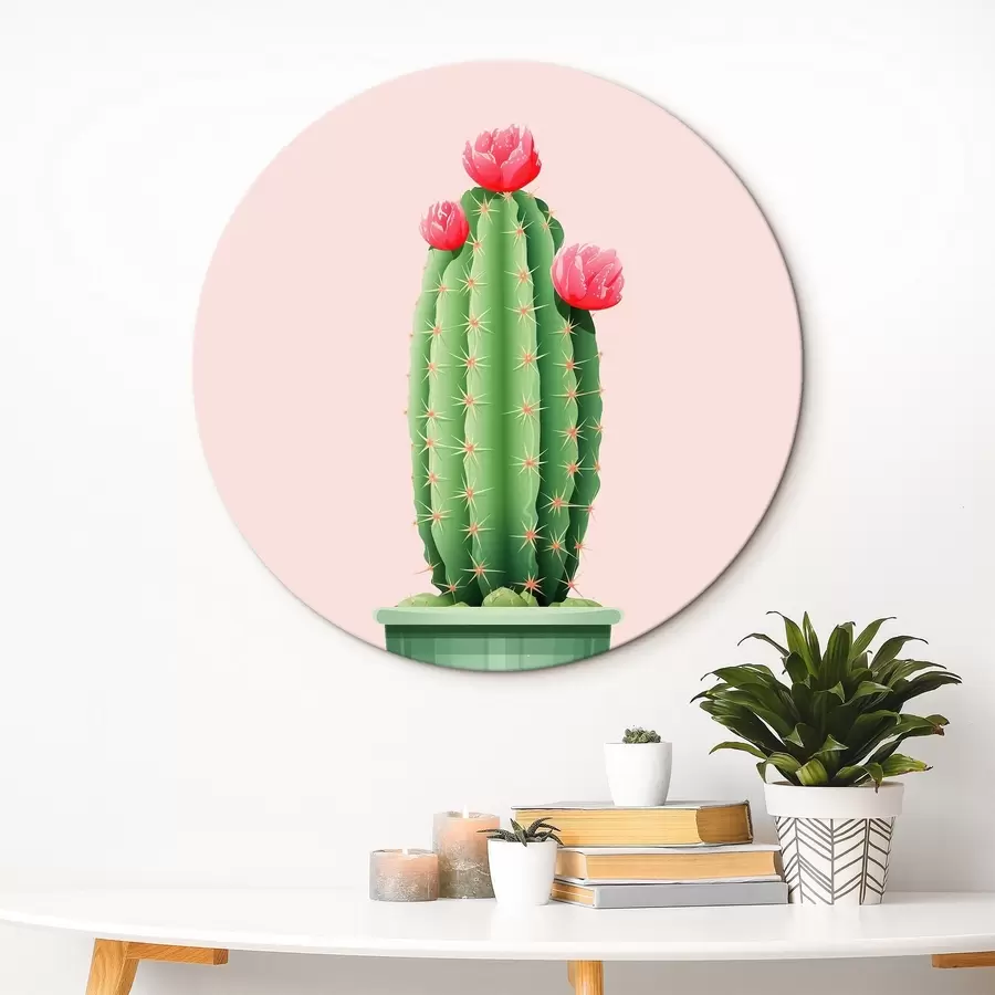  Peintures Cactus en pot r43999