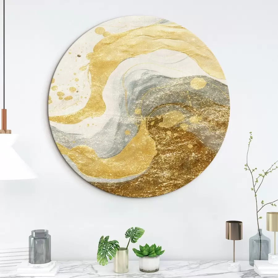  Schilderijen Abstracte aquarel spatten r44002