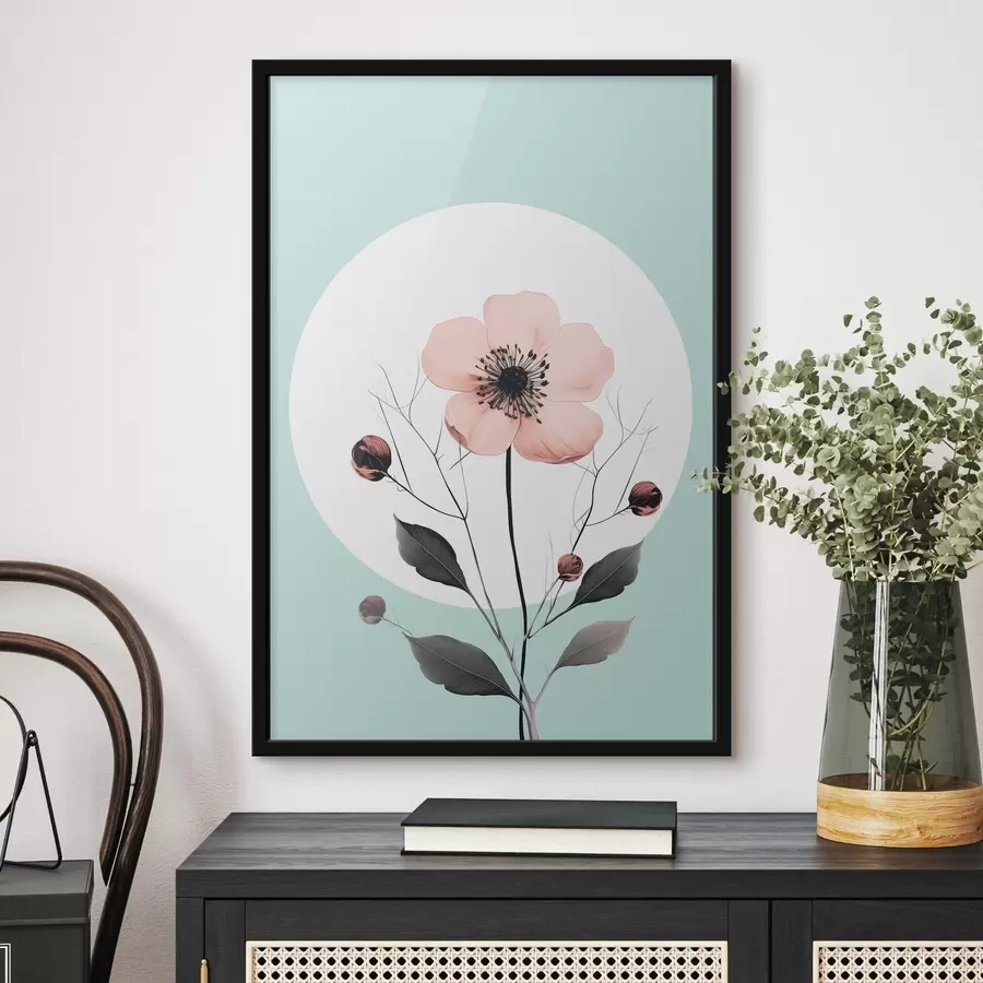 Fotobehang Lichte klaproosbloem f43994