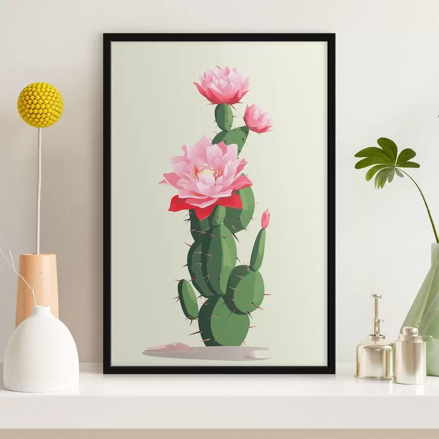 Fotobehang Prachtige cactusbloei f43997